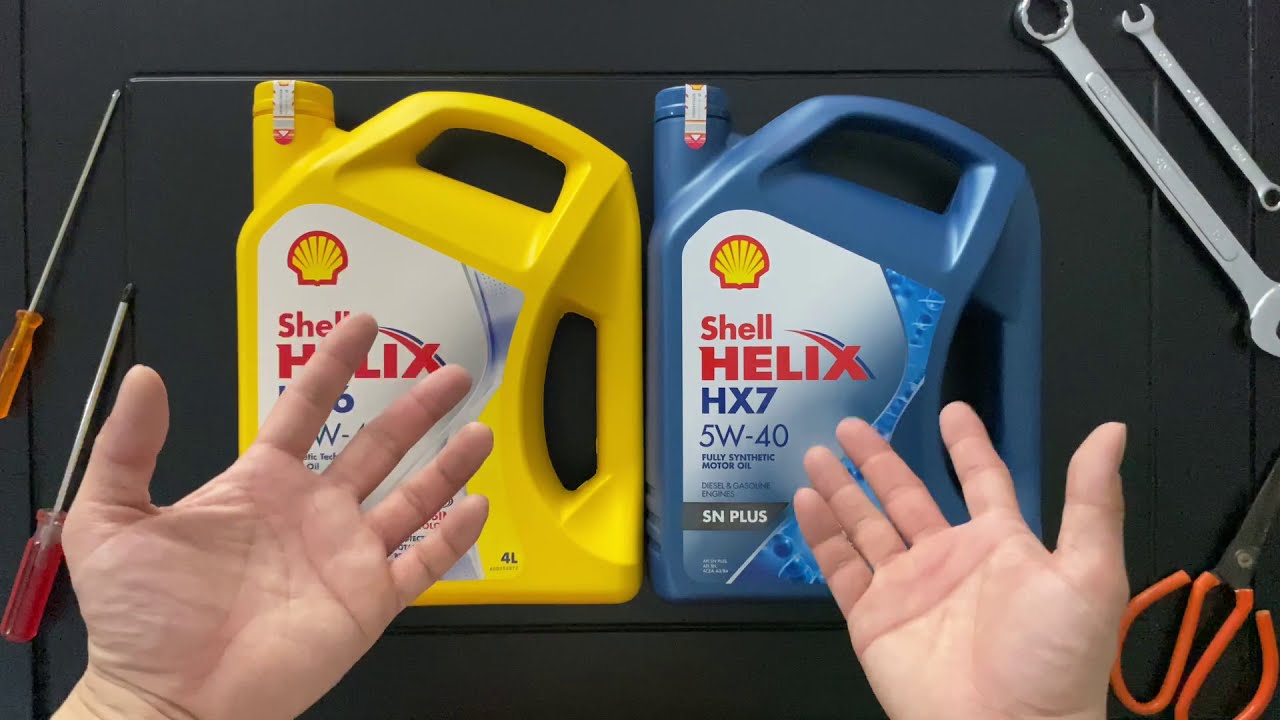 Shell Helix HX6 dan HX7