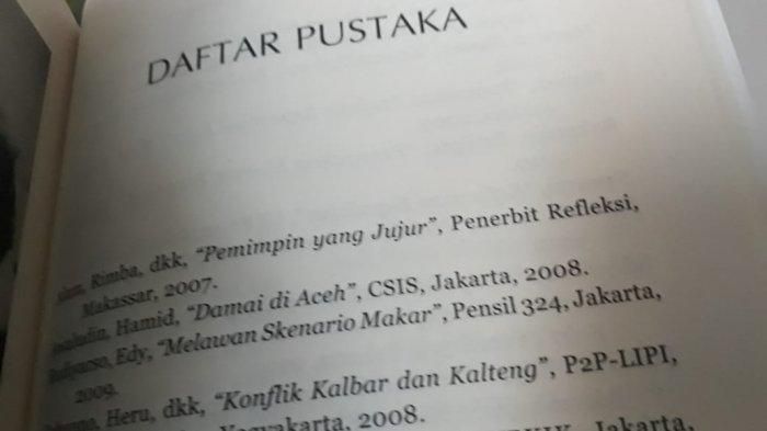 Contoh Daftar Pustaka Makalah